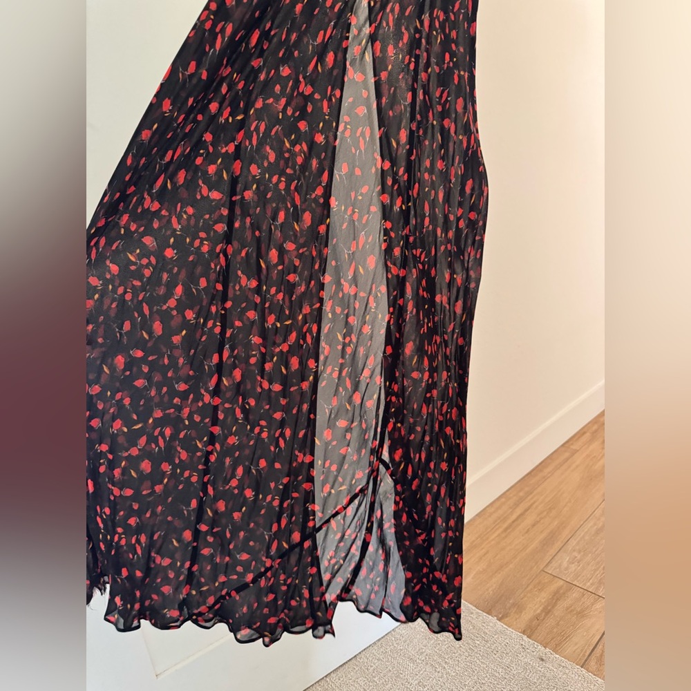 Rat & Boa Black and Red Maxi Dress - Picture 9 of 12